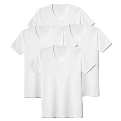 CALIDA T-shirt MEN T-Shirt 2PACK Natural Benefit Verpakking van 4