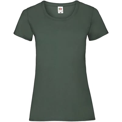 Dames-T-shirt Fruit of the Loom Valueweight