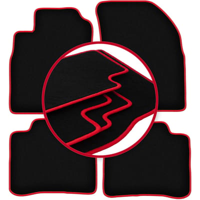 CARLUX-RED automatten voor: Hyundai Sonata III sedan (1999-2005)