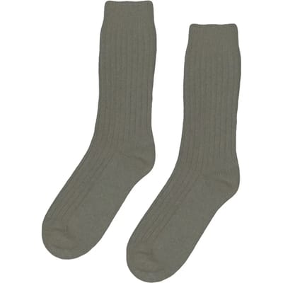 Wollen sokken Colorful Standard Merino Blend dusty olive