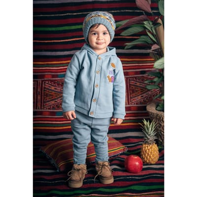 Louise Misha Sweatpants Milan Storm Size: 18M | Trousers Outlet | Unisex | Blauw