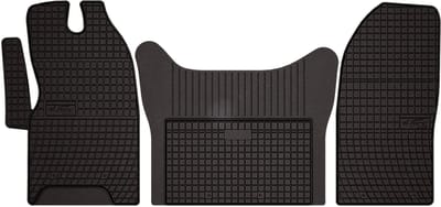 Wielganizator SolidPRO - Rubberen Automatten - Iveco Daily VI - Zwart - Perfecte Pasvorm