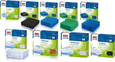 Juwel - Filter spons set - Compact (M) - 5 soorten - compleet + Cirax + Phorax + Amorax + Carbax