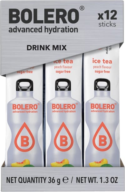 Bolero Limonade - Ice Tea Perzik - 12 pack