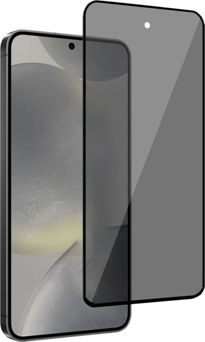 Geschikt voor Samsung Galaxy S24 - Privacy Screenprotector - Beschermglas - Privé GuardCover