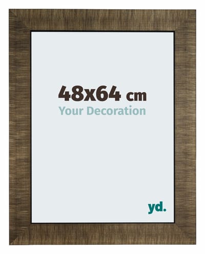 Your Decoration - Fotolijst 48x64 cm - Hout - Champagne Geborsteld - Leeds