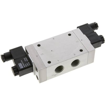 3/2 G1/2'' Bi-Stabiel Magneetventiel 12V DC 1-10bar/14-140psi Airtec