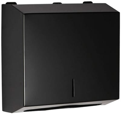 Dailygoods- Handdoekdispenser Roestvrij Staal - Duurzaam - Eenvoudig te Installeren - Geschikt voor Badkamer/Toilet - Modern Design - Licht Spatwaterbestendig - Papierenhanddoekhouder