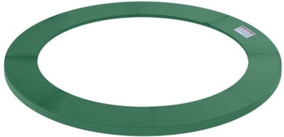 Trampoline accessoire set, randbescherming, veiligheidsnet en weerhoes voor 8ft‑15ft trampolines Ø305cm, groen PVC