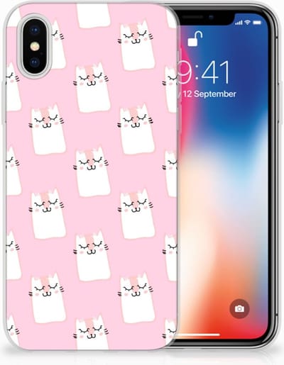 Apple iPhone X | Xs TPU Hoesje Sleeping Cats
