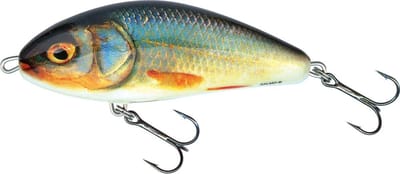 Salmo Fatso Floating - Jerkbait - Real Roach - 10cm - Roach