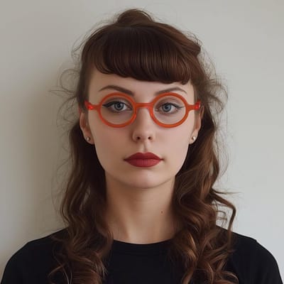 Ronde Leesbril voor Volwassenen | Flexibele Poten | Unisex Mode Bril