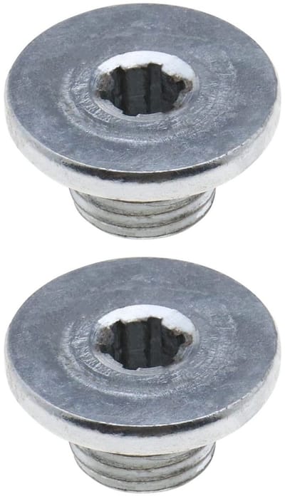 Cosensi- Olieafvoerplug 2 Stuks - M14 x 1,5 - Torx Bevestiging - Geschikt voor Vauxhall/Buick/Chevrolet - Voorkomt Olielekkage - Verhoogt Motorlevensduur - Carterplug