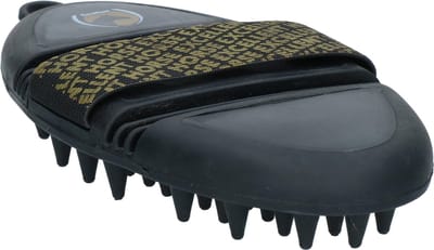 Excellent Horse Flexi Brush Massage - Paardenborstel - Paarden Spullen - Manenborstel Paard - Massageborstel - Zwart