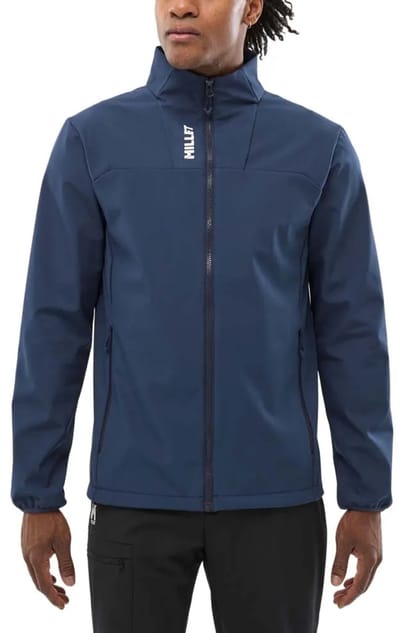 Millet Seneca Shield Softshelljack Blauw M Man