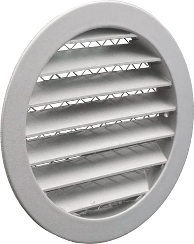 Weha Schoepenrooster inbouw, aansluitdiameter Ø150mm, aluminium