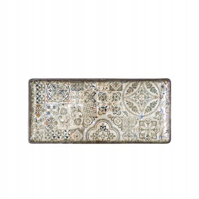 Wilmax Vintage Porseleinen Opscheplepel 33x15cm - Portugese Azulejo Stijl