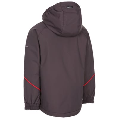 Trespass Jongens Wilson TP75 Ski jas (Donkergrijs)