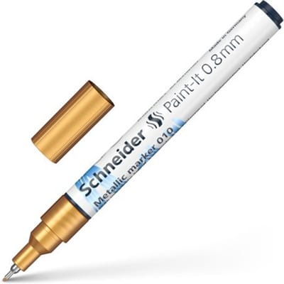 Schneider metallic marker paint-it 0,8 mm, goud