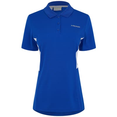 Head Dames/Dames Performance Poloshirt (Blauw)