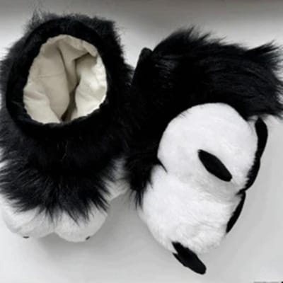 Nieuwe Zwart Wit Beest Fursuit Cosplay Beest Klauw Hand Voet Nagels Covers Kostuum Accessoires Op Maat Gemaakt Custom made white