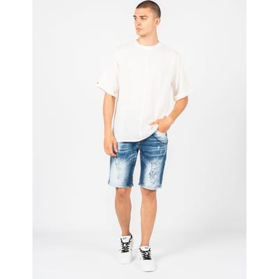 Xagon Man T-Shirt Over Mannen romig