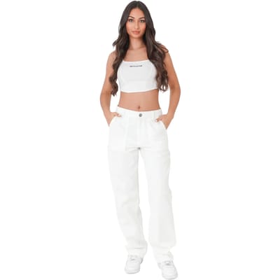 Vrouwen carpenter broek met zakken Sixth June