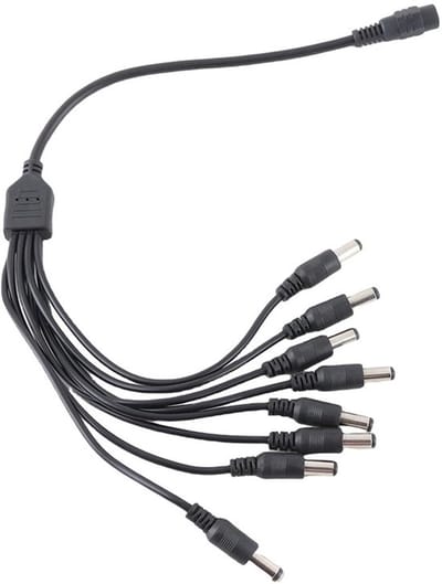 Allecto - Dc Power Kabel Connectoren - Bewakingscamera