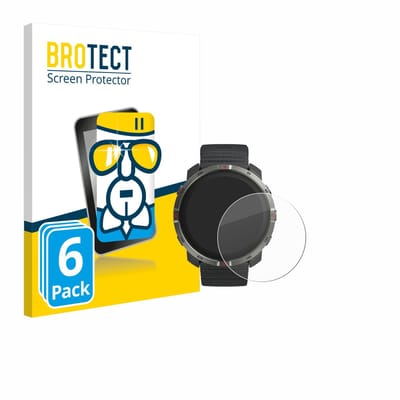 Screenprotector 6 Stuks voor Polar Grit X2 Beschermglas transparant