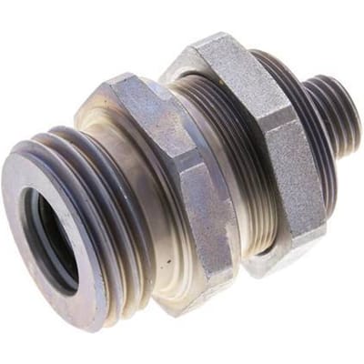 Stalen Hydraulische Koppeling Snelkoppeling 8 mm L Snijring ISO 14540/8434-1 D M32 x 3