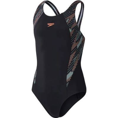 1-delig meisjes zwempak Speedo Eco H-Boom Splice Muscleback