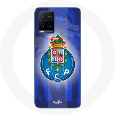 Vivo y21s 2021 hoesje fcp porto blauwe achtergrond portugal