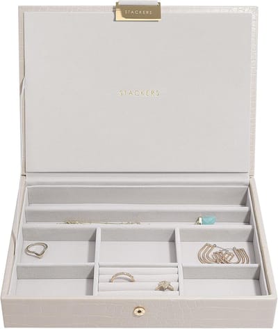 Medium Juwelenbox met Deksel - Organiseer je Sieraden