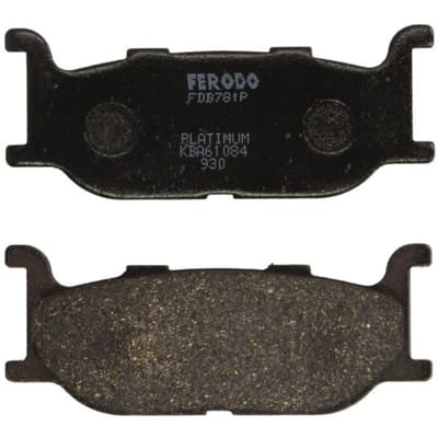 Plaquette de frein Ferodo pour Moto Yamaha 650 Xvs 2004 à 2006 VM041 / AV / FDB781P Neuf