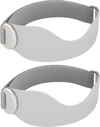 U Fit One 2 Stuks Patella Knie Brace - Patellaband - Knieband - Verstelbaar Knie Brace - Grijs