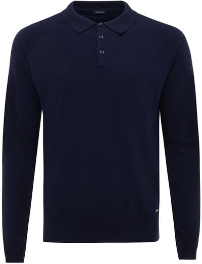 Tresanti DAGOBERTO Long sleeve raglan polo Navy (TRKWIE110 - 803)