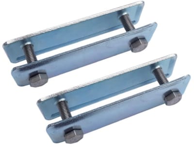 Bord Ingang pijl rechts - geel - Weerbestendig Aluminium - 60x90 cm - Bevestiging: Met hekbeugels (voor spijlen- of gaashek)