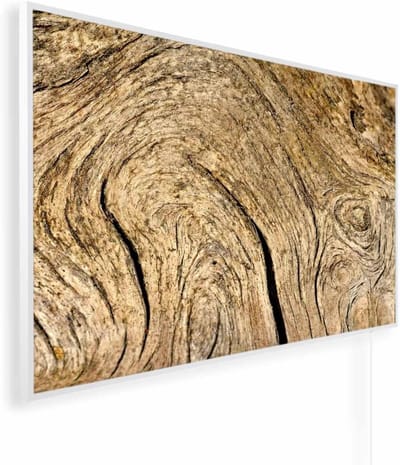 Infrarood Verwarming - Design Paneel - Bijverwarmen Ruimte - Ultra Vlak Element - 600 Watt - Wit Frame