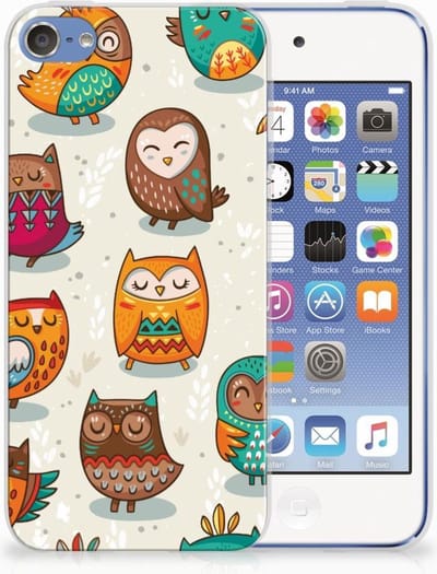 Apple iPod Touch 5 | 6 TPU Hoesje Vrolijke Uilen