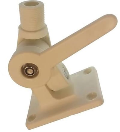 Goldenship Nylon -gebaseerde Antennehouder Beige 95 mm