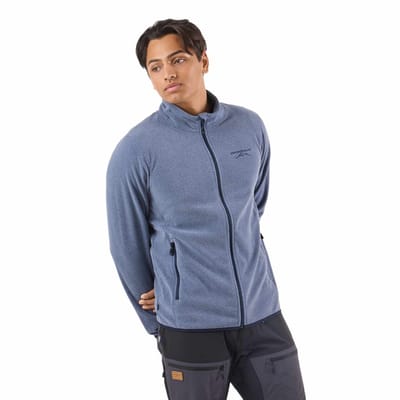 Swedemount Tromsö Fleece FL LS FZ – Heren wandeljas – Maat S