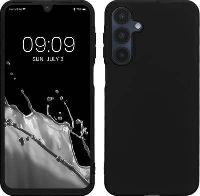kwmobile telefoonhoesje geschikt voor Samsung Galaxy A16 5G - Hoesje voor smartphone - Back cover in zwart