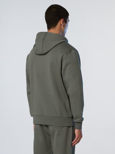 North Sails Hoodie Met maxi logo print