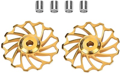 Dailygoody - Achterderailleurpoelie - Keramische Lager - Verbeterde Prestaties - 1 Paar - Jockey Wiel - Geschikt voor Racefiets - Fietsaccessoire