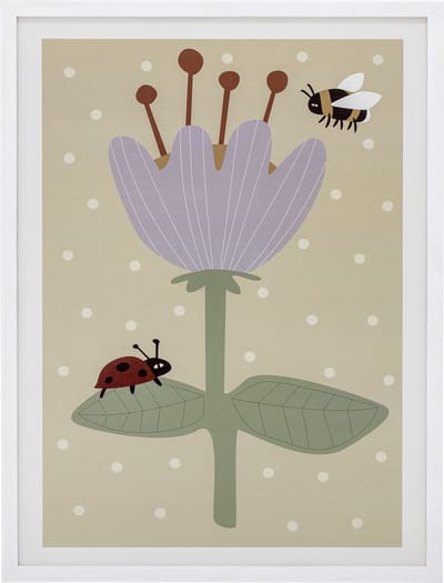 Bloomingville - Kinderkamer poster / illustratie - Numa white pine