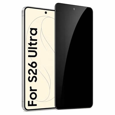 Screenprotector Privacy - Gehard Glas 9H Geschikt voor Samsung Galaxy S26 Ultra – Anti-kras - 1-Pack Tempered Glas