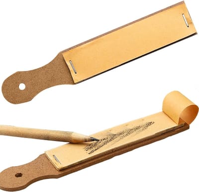 schuurbladen voor tekenen, schetsen en oefenen met potlood, inclusief schuurpapier voor het polijsten van potloden, puntenslijper en schuurpads