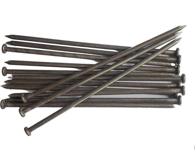 Landschapsstokken Metaal - Verankeringsspikes Randen - Tuinranden Bevestigen - Sterk Duurzaam Metaal - 25 cm Lengte - 100 Stuks