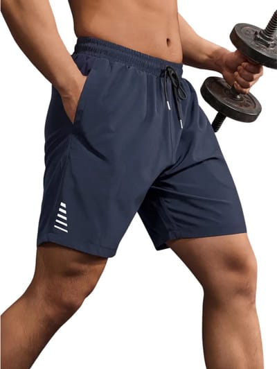 Bovista Tennisbroek Heren - Tennisshort - Tenniskleding - Padelbroek - Padel - Gym - Short - Marineblauw - Maat M