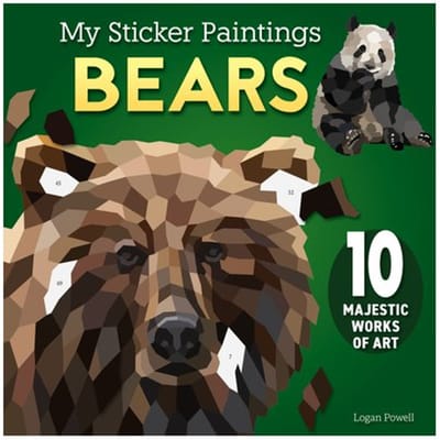 My Sticker Paintings: Bears - Logan Powell